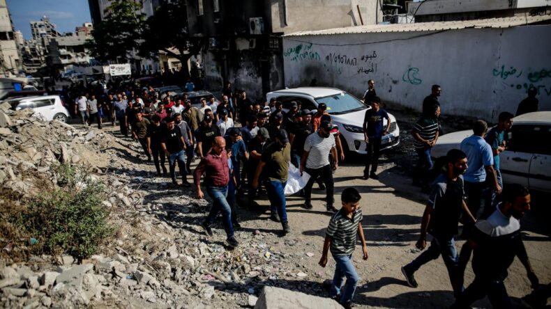 Katil İsrail’in Gazze’ye saldırılarında 14 masum öldürüldü